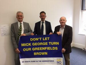 Local MP Jonathan Djanogly is backing our campaign. A very successful meeting with our local MP Jonathan Djanogly.